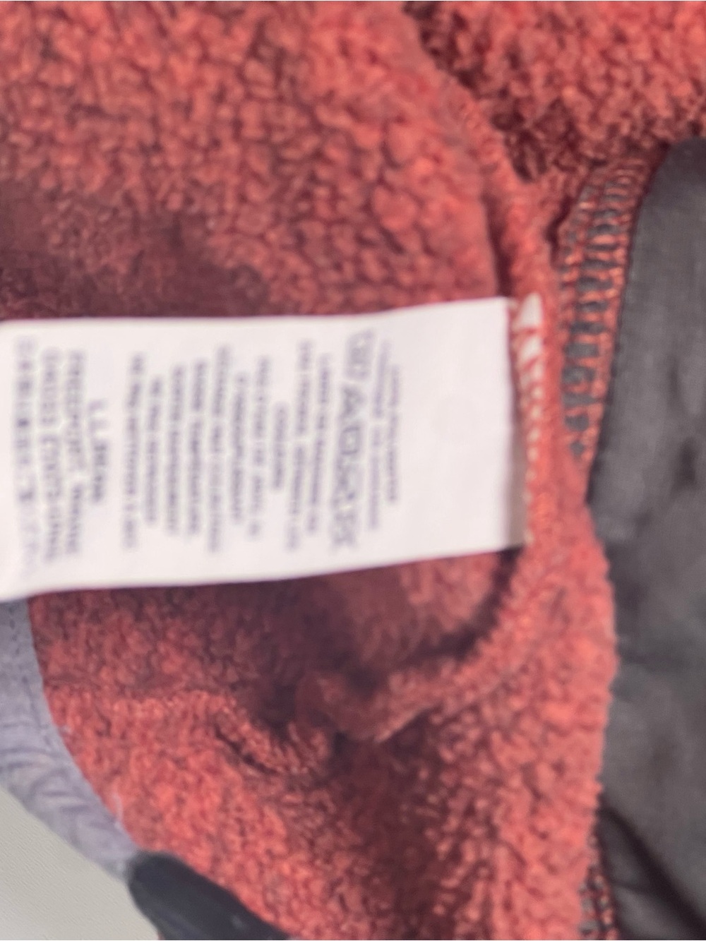 L.L.Bean Womens S Red Snap-Neck Mock Neck Pullover Sweater Pockets Outdoors Cozy - Picture 7 of 10